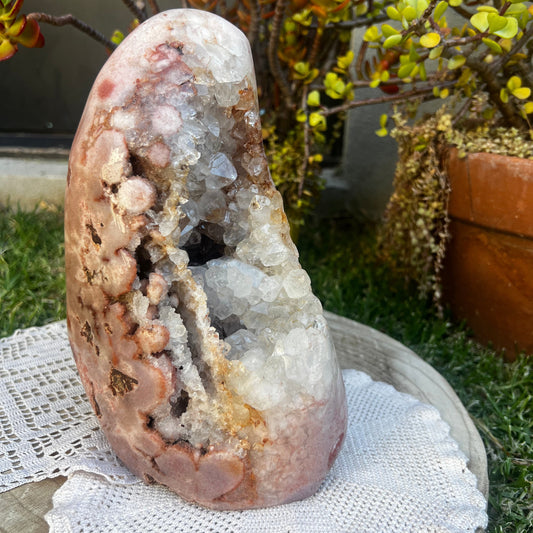 Pink Amethyst Geode