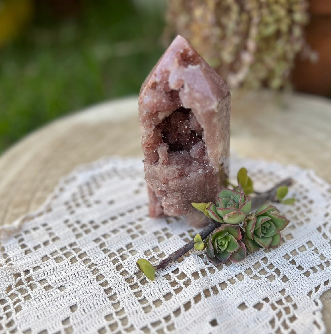 Pink Amethyst tower