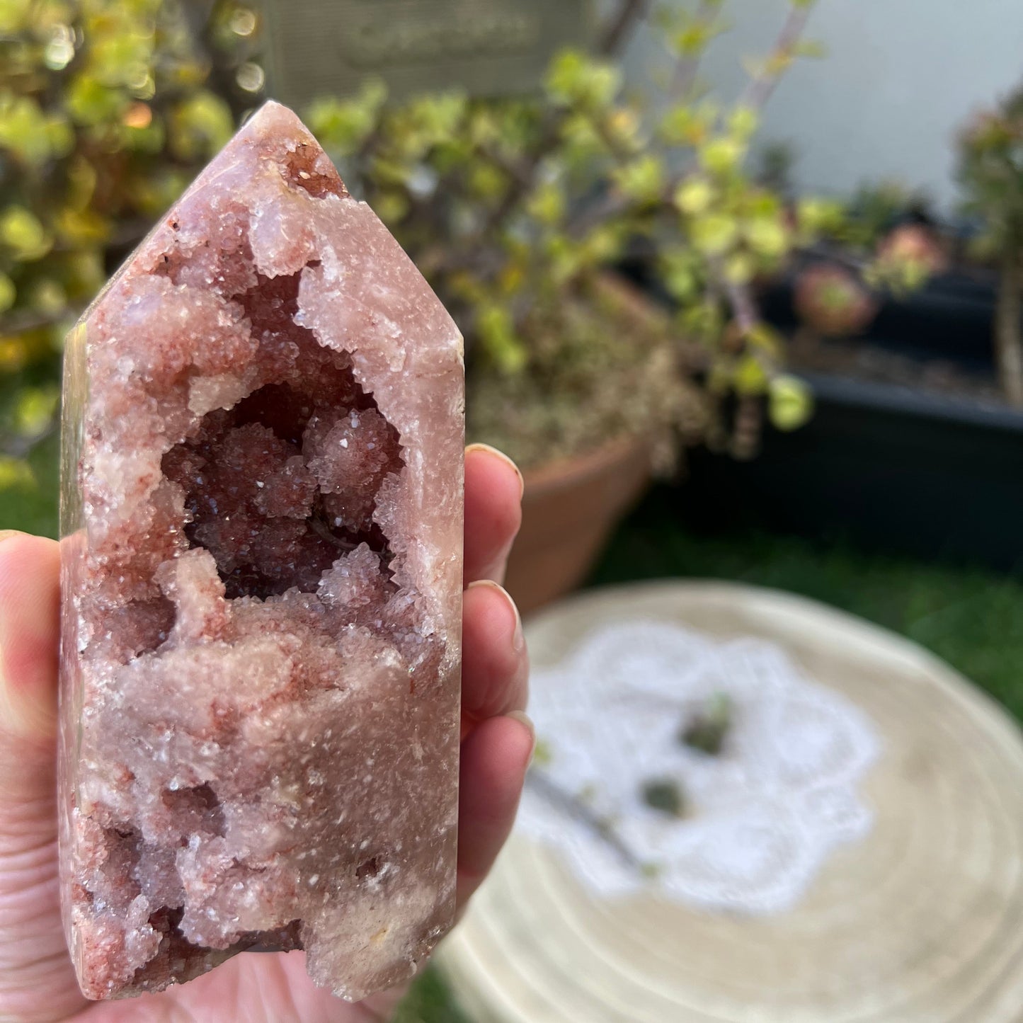Pink Amethyst tower