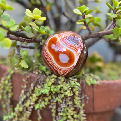 Carnelian sphere