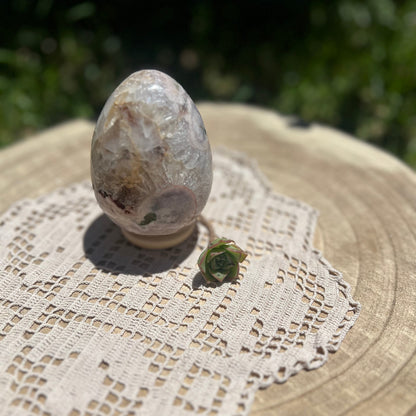 Pink Amethyst egg