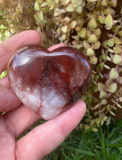 Fire Quartz hearts