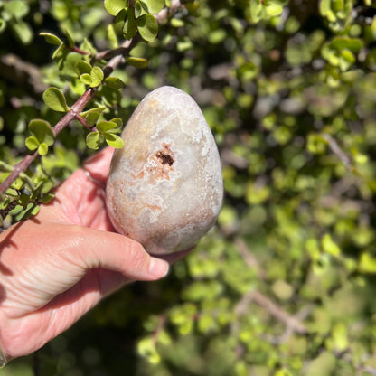 Pink Amethyst egg