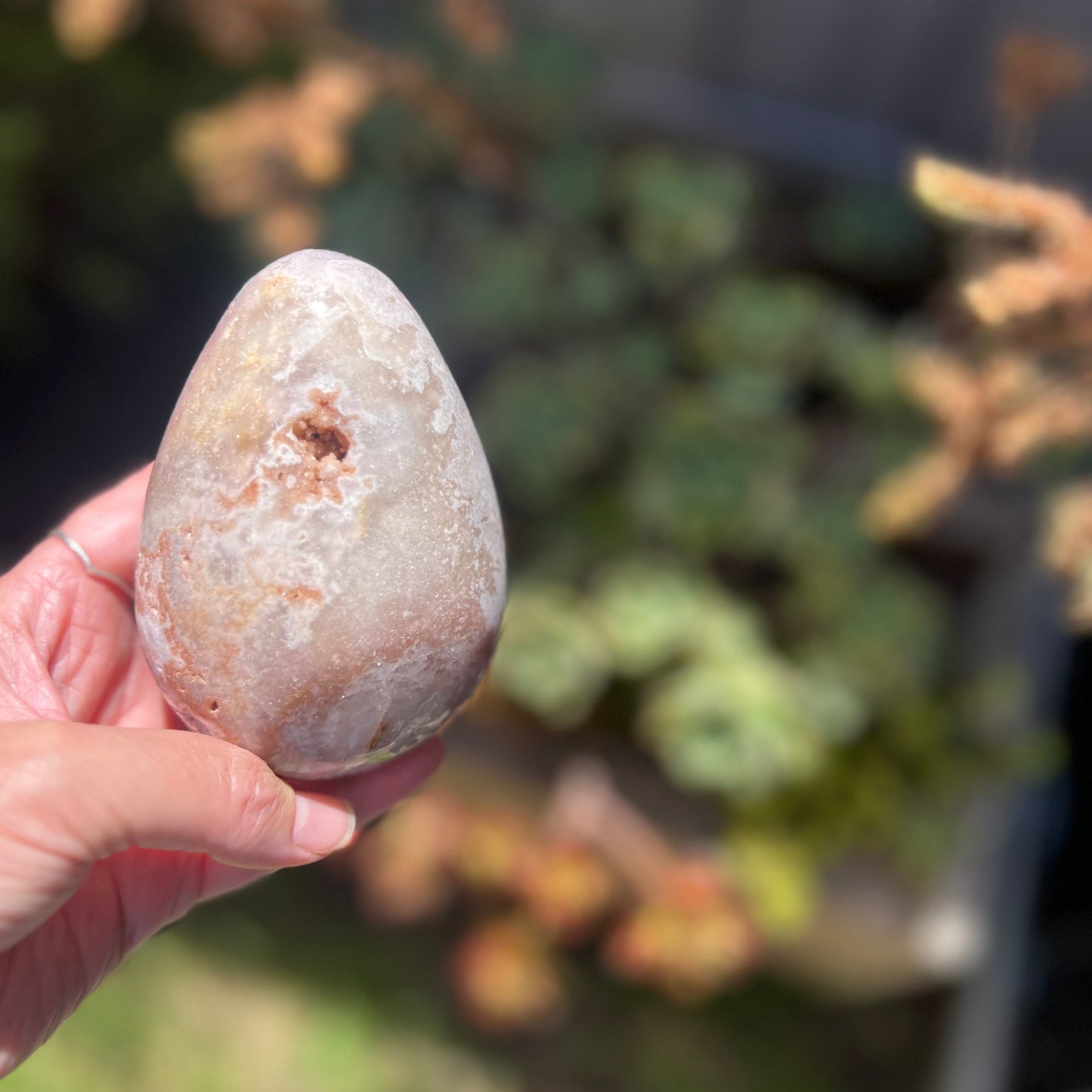 Pink Amethyst egg