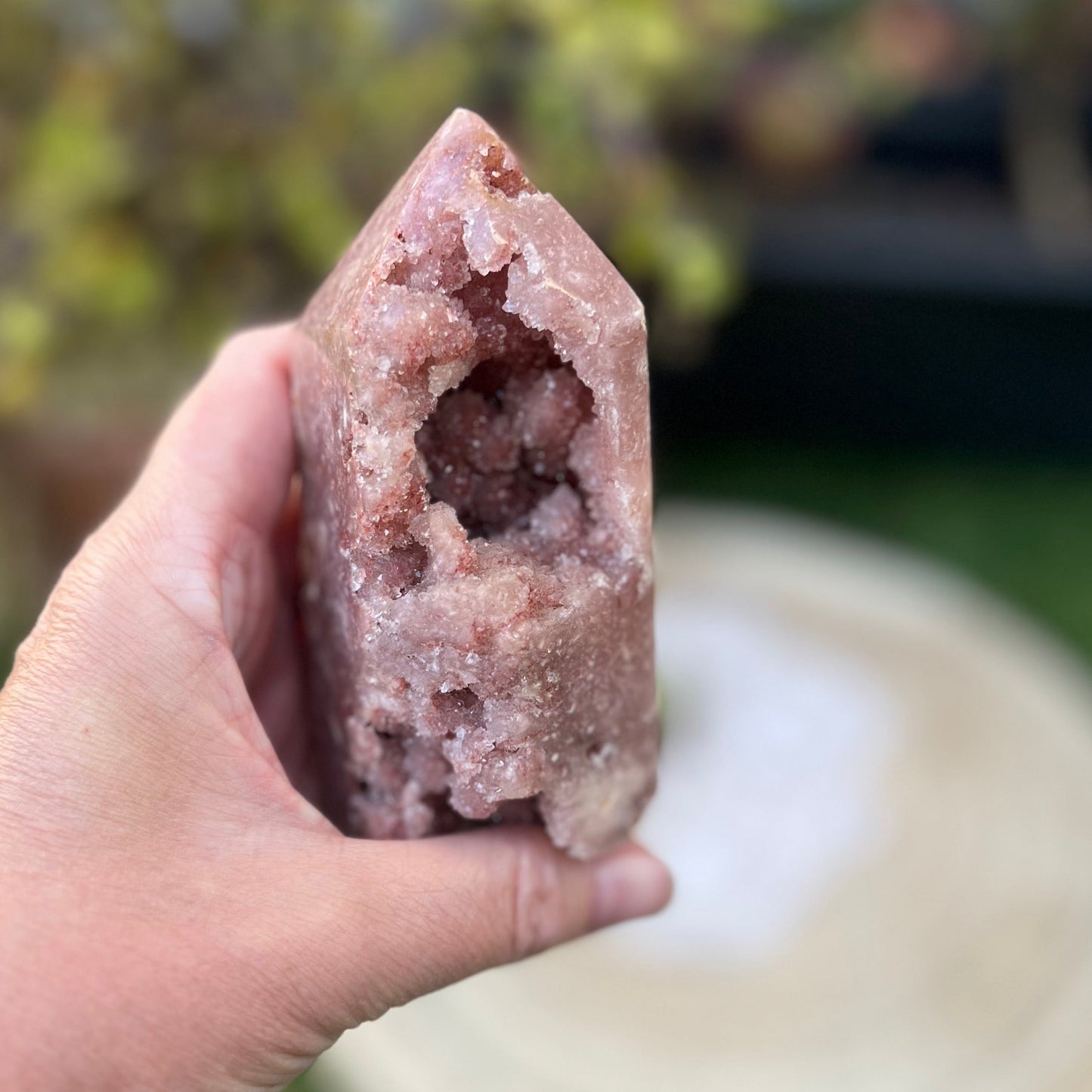 Pink Amethyst tower