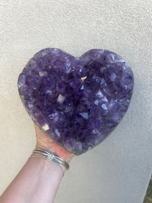 Amethyst Heart