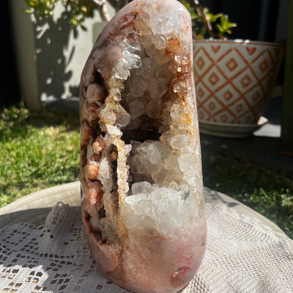 Pink Amethyst Geode