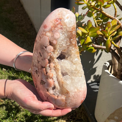 Pink Amethyst Geode