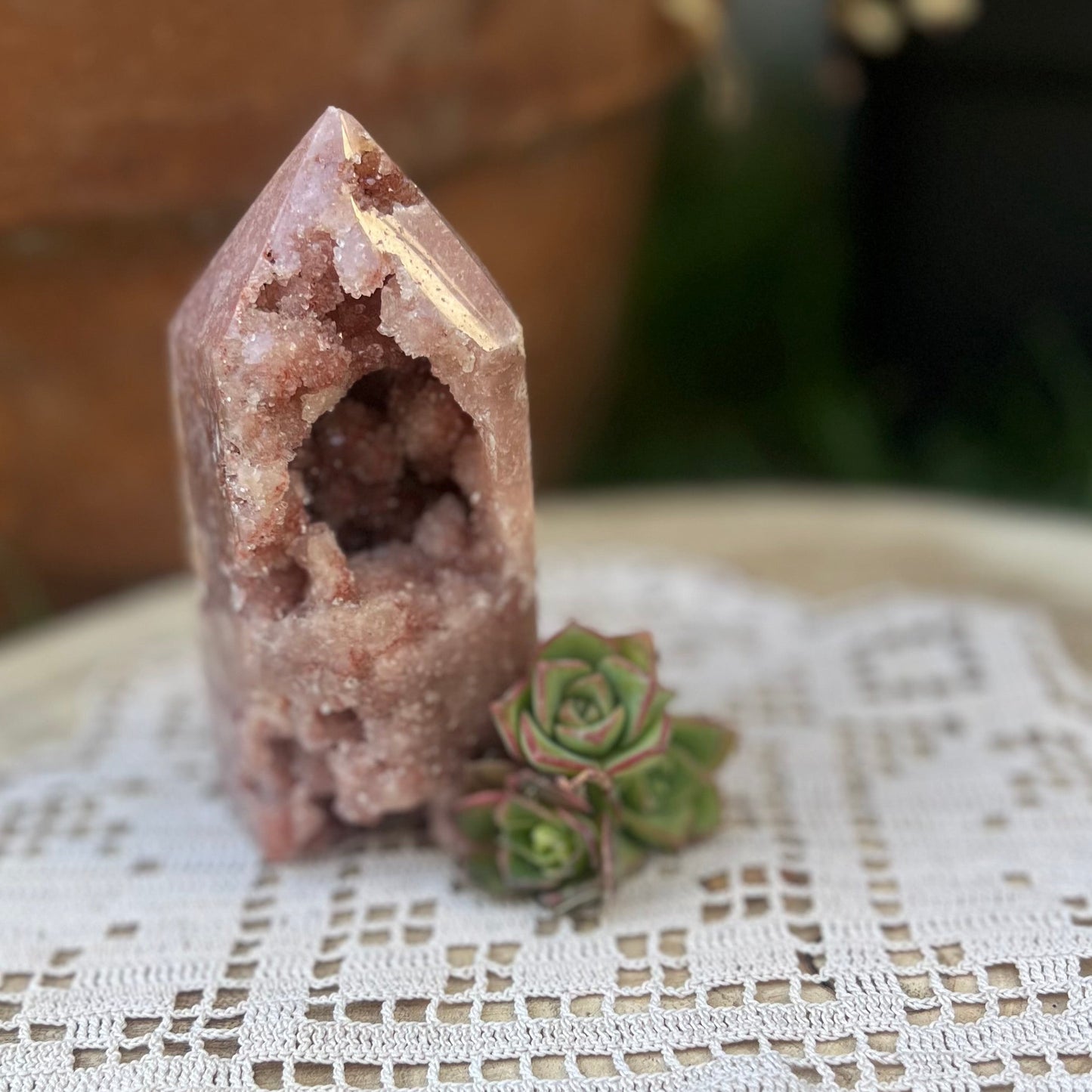 Pink Amethyst tower