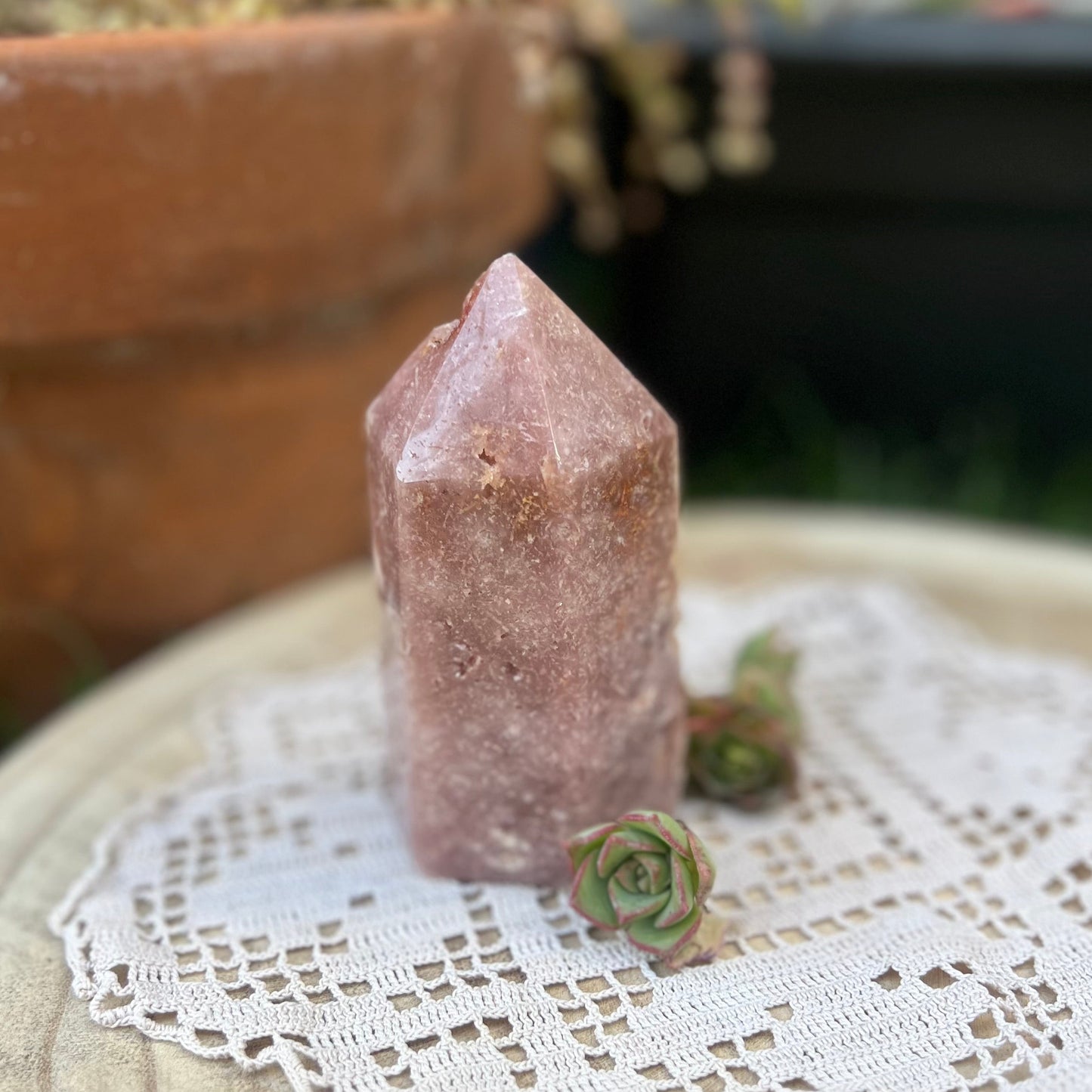Pink Amethyst tower