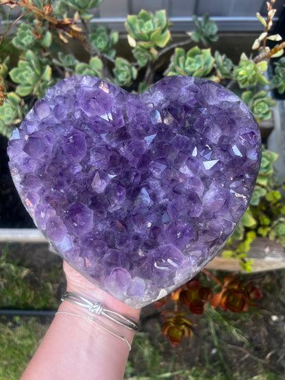 Amethyst Heart