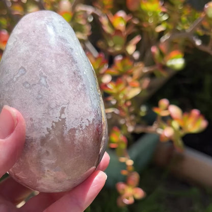 Pink Amethyst egg